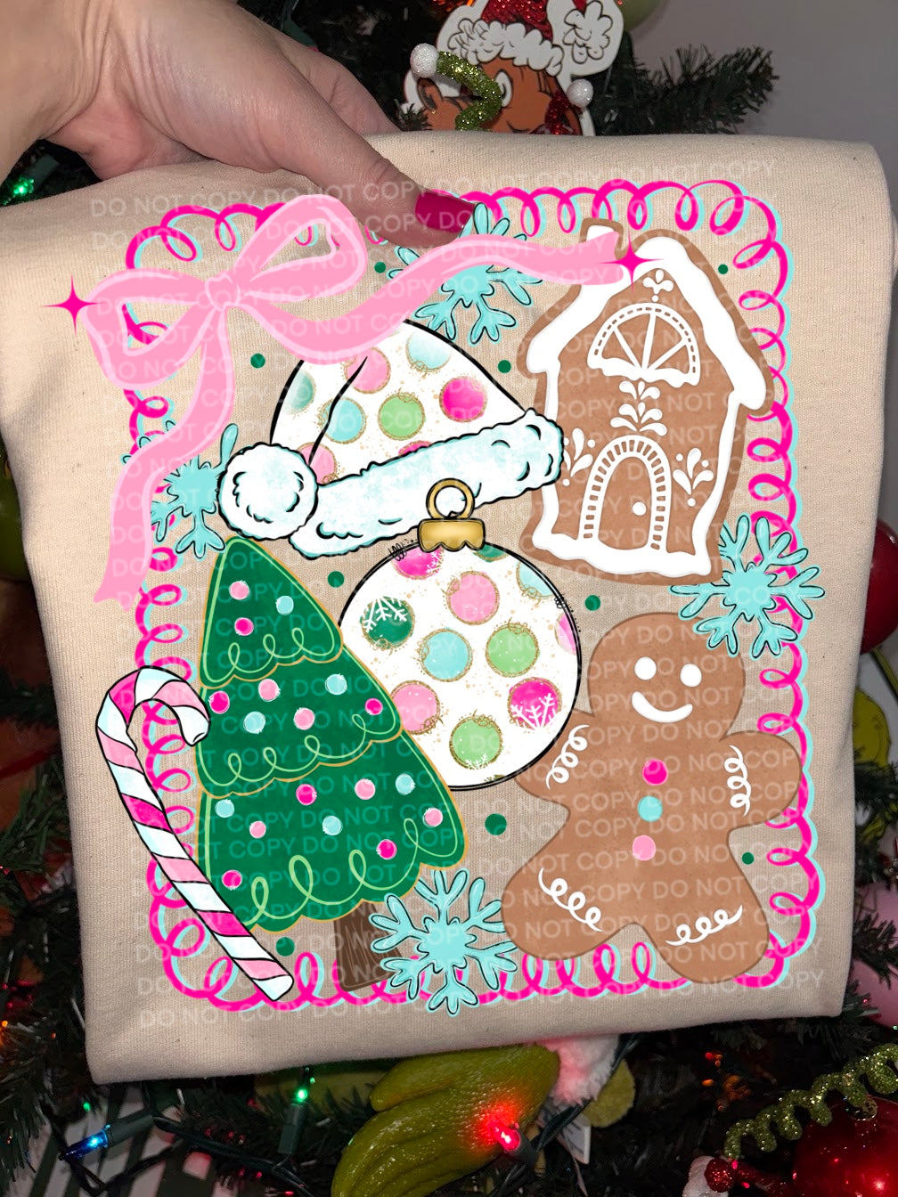 Christmas Collage DTF Print