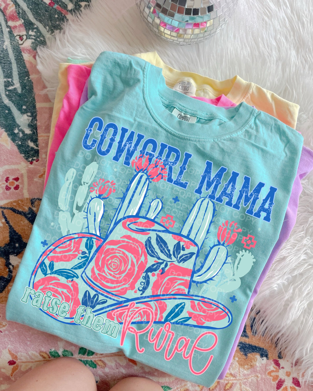 Cowgirl Mama DTF Print