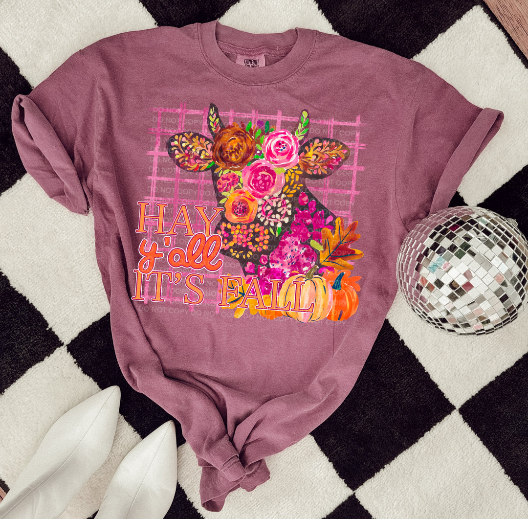 Hey Y’all It’s Fall DTF Print