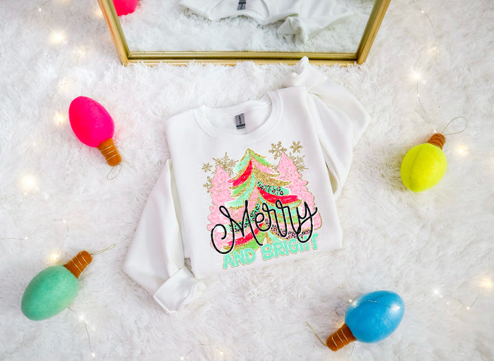 Merry And Bright DTF Print