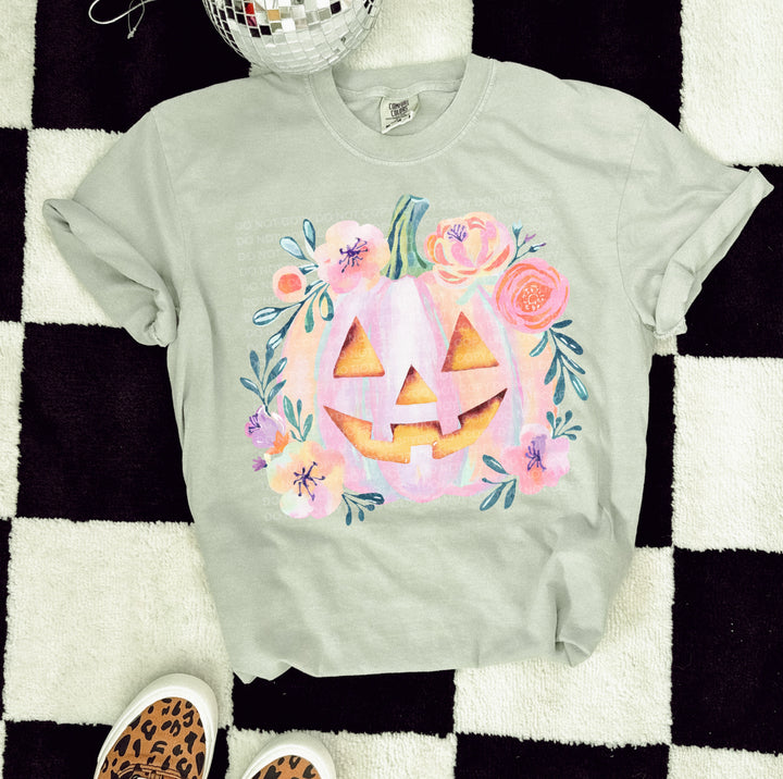 Pastel Pumpkin DTF Print