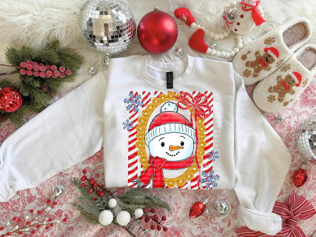 Snowman DTF Print