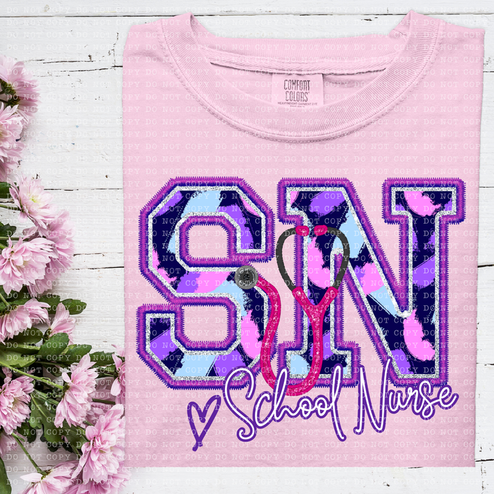 Perfectly Purple Occupations DTF Print