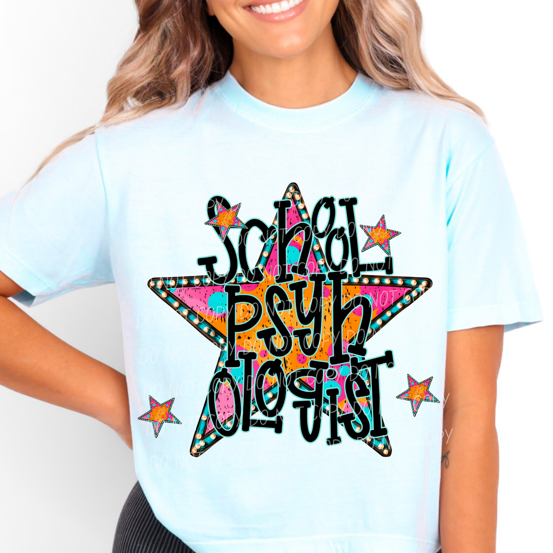 Walk of Fame School Careers DTF Print