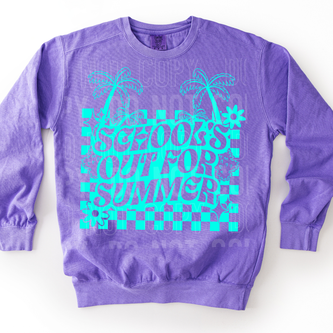 Schools Out For Summer DTF Print