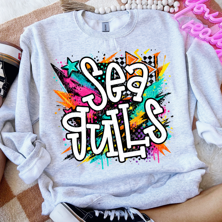 Totally Tubular Mascots DTF Print