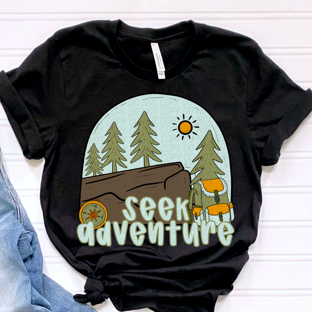 Seek Adventure DTF Print