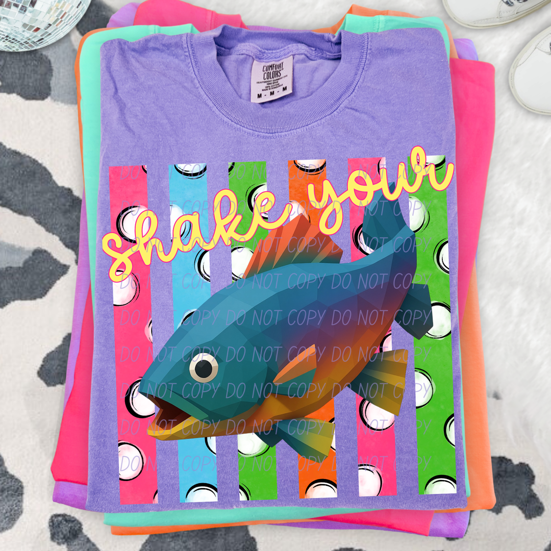 Shake Your Bass DTF Print