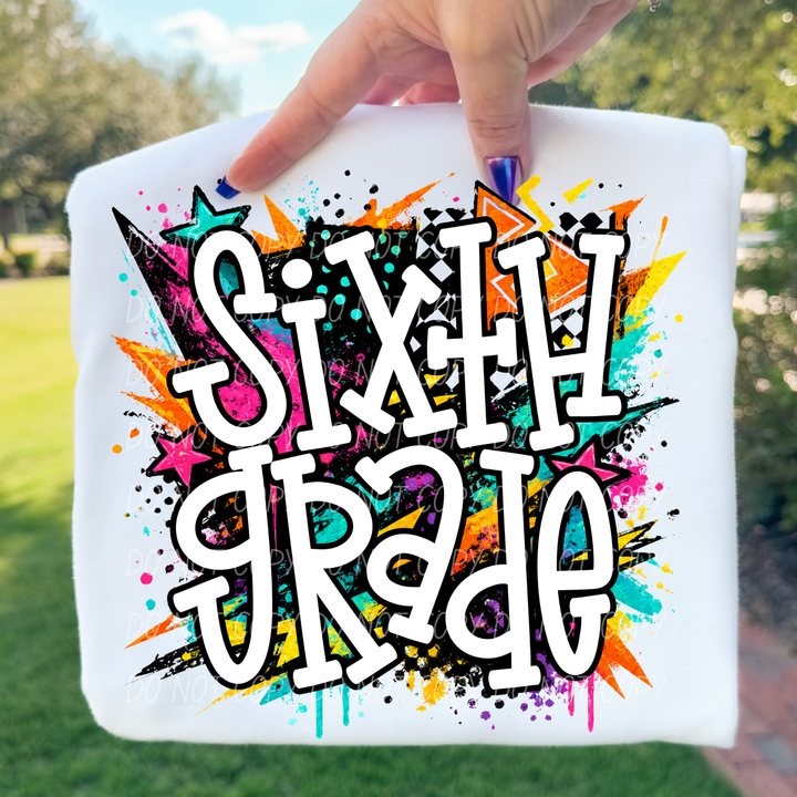 Totally Tubular Grades DTF Print