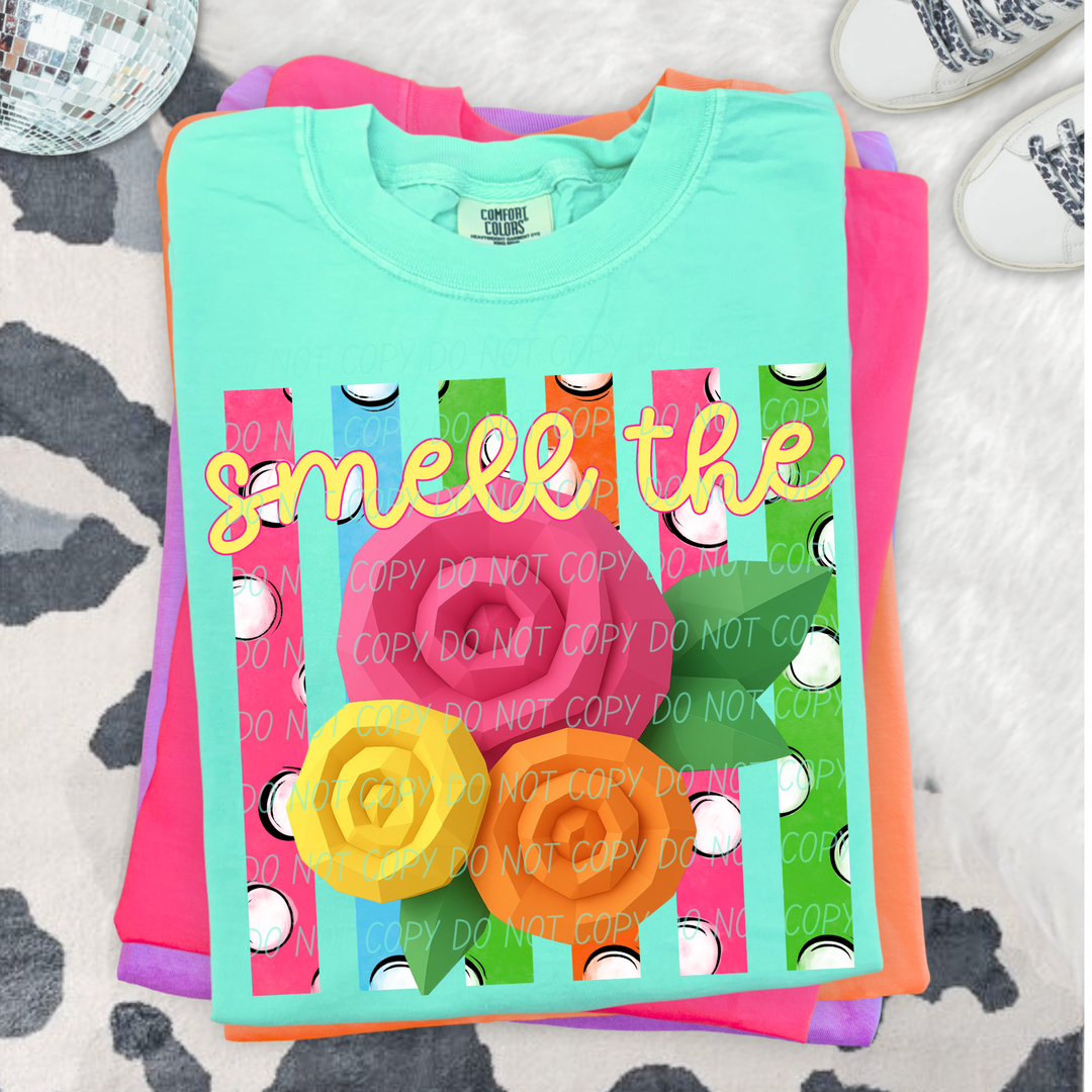 Smell The Roses DTF Print