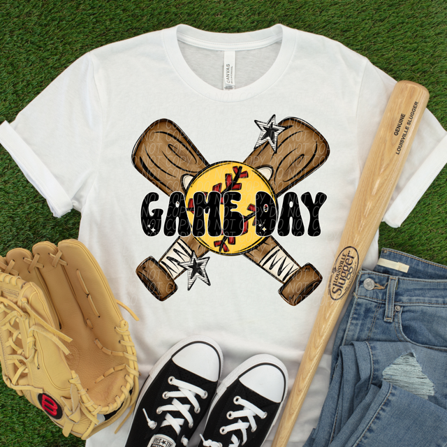 Softball Game Day DTF Print