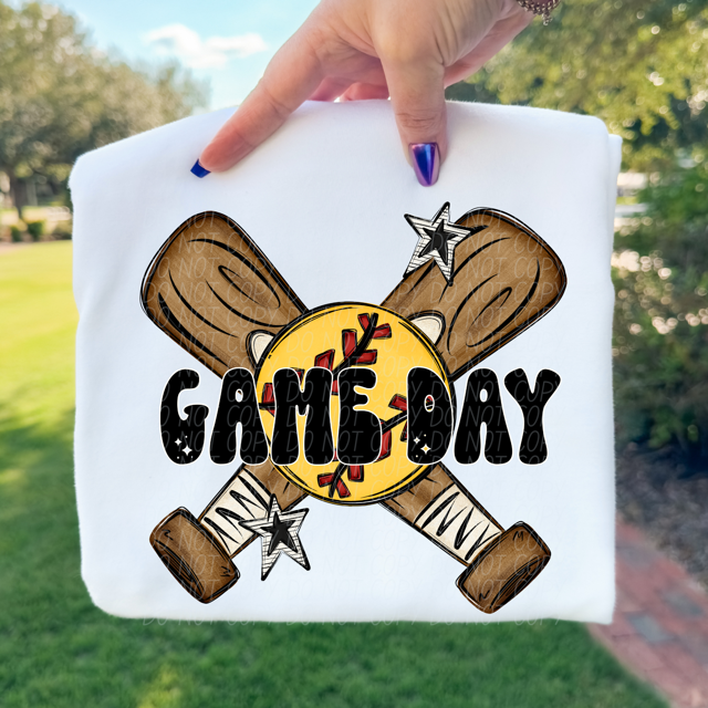 Softball Game Day DTF Print