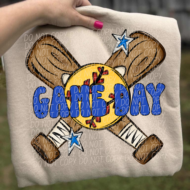 Softball Game Day DTF Print