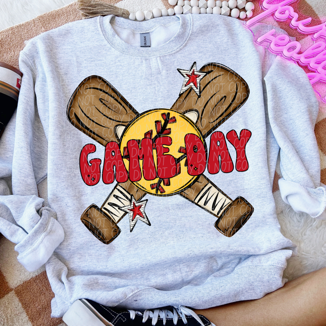 Softball Game Day DTF Print