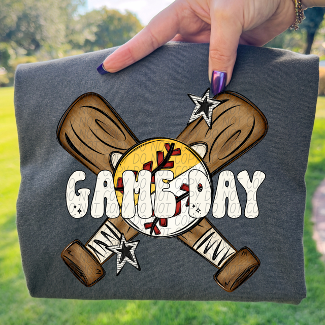 Softball Game Day DTF Print