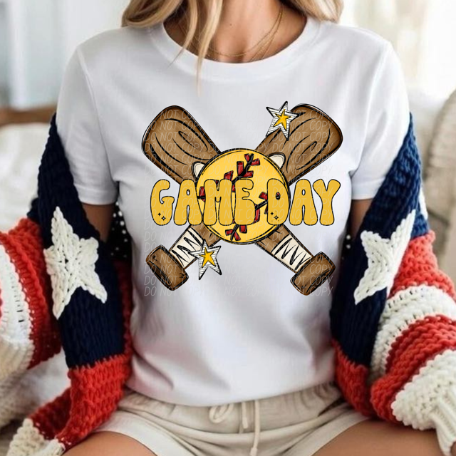 Softball Game Day DTF Print