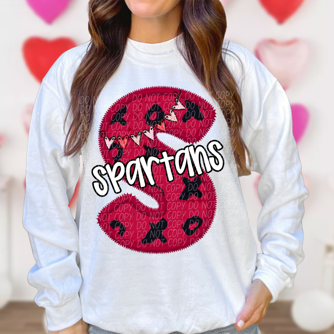 Valentines Day School Spirit C-F DTF Print