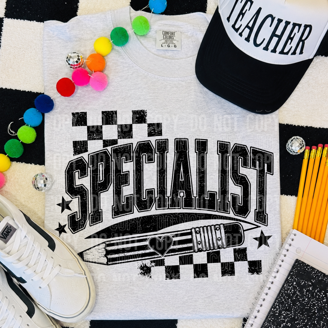 Specialist Pencil DTF Print