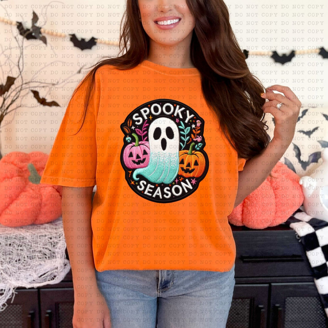 Spooky Season Ghost DTF Print