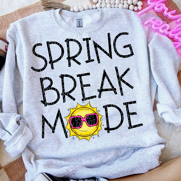 Spring Break Mode DTF Print