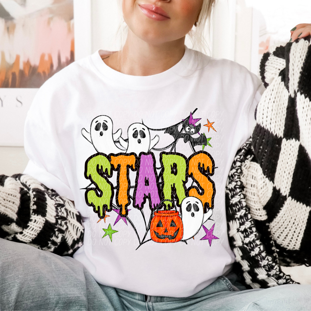 Halloween Mascots DTF Print