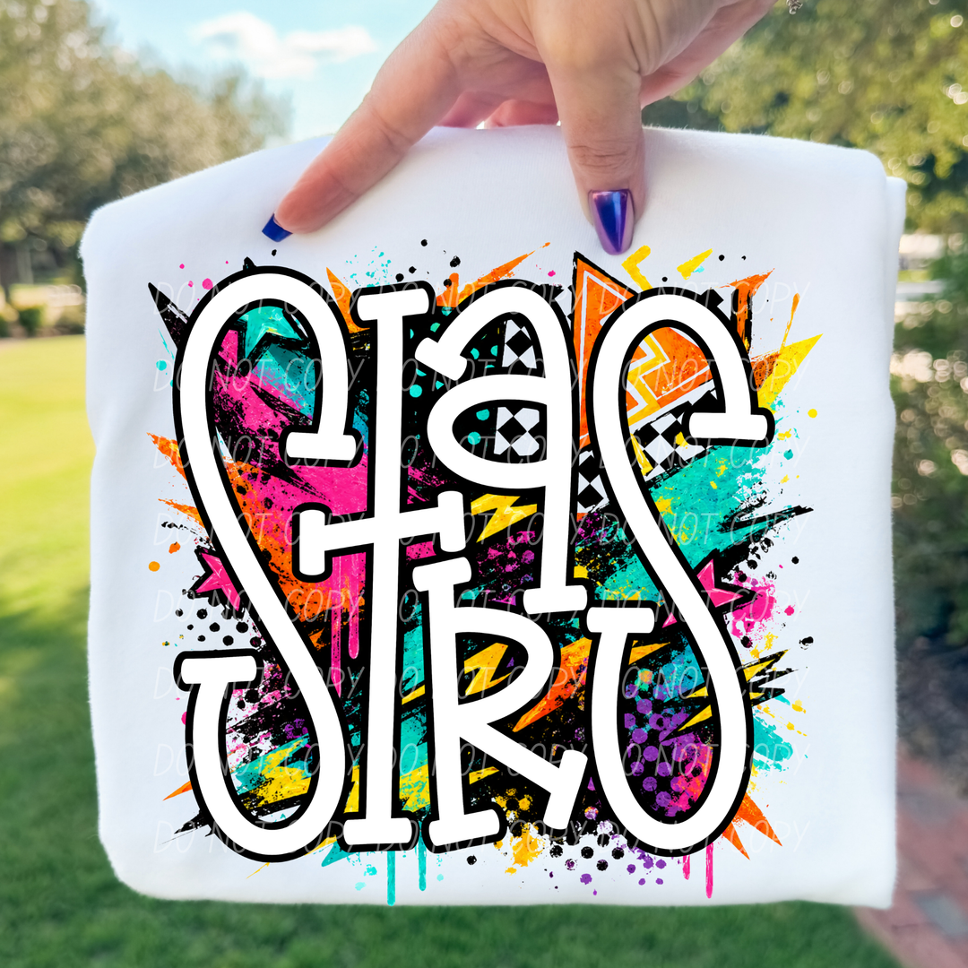 Totally Tubular Mascots DTF Print