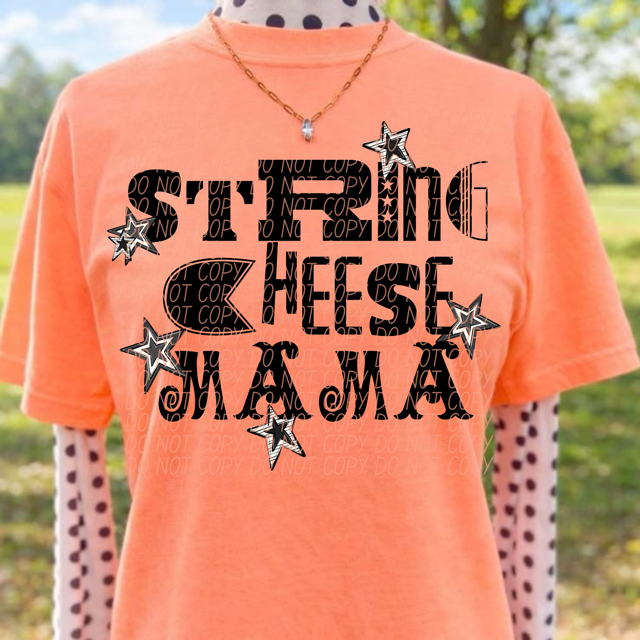 String Cheese Mama DTF Print
