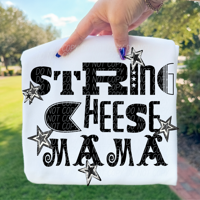 String Cheese Mama DTF Print