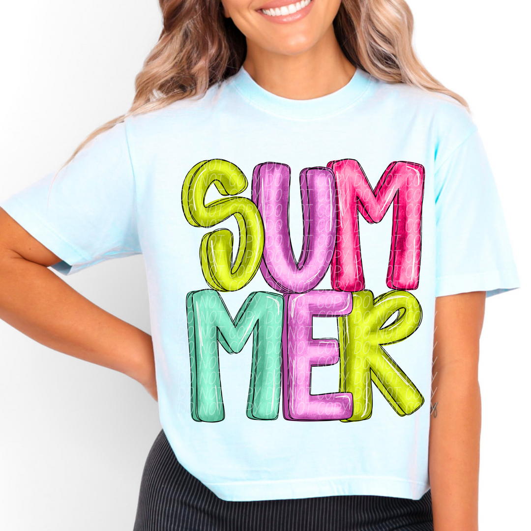 Summer DTF Print