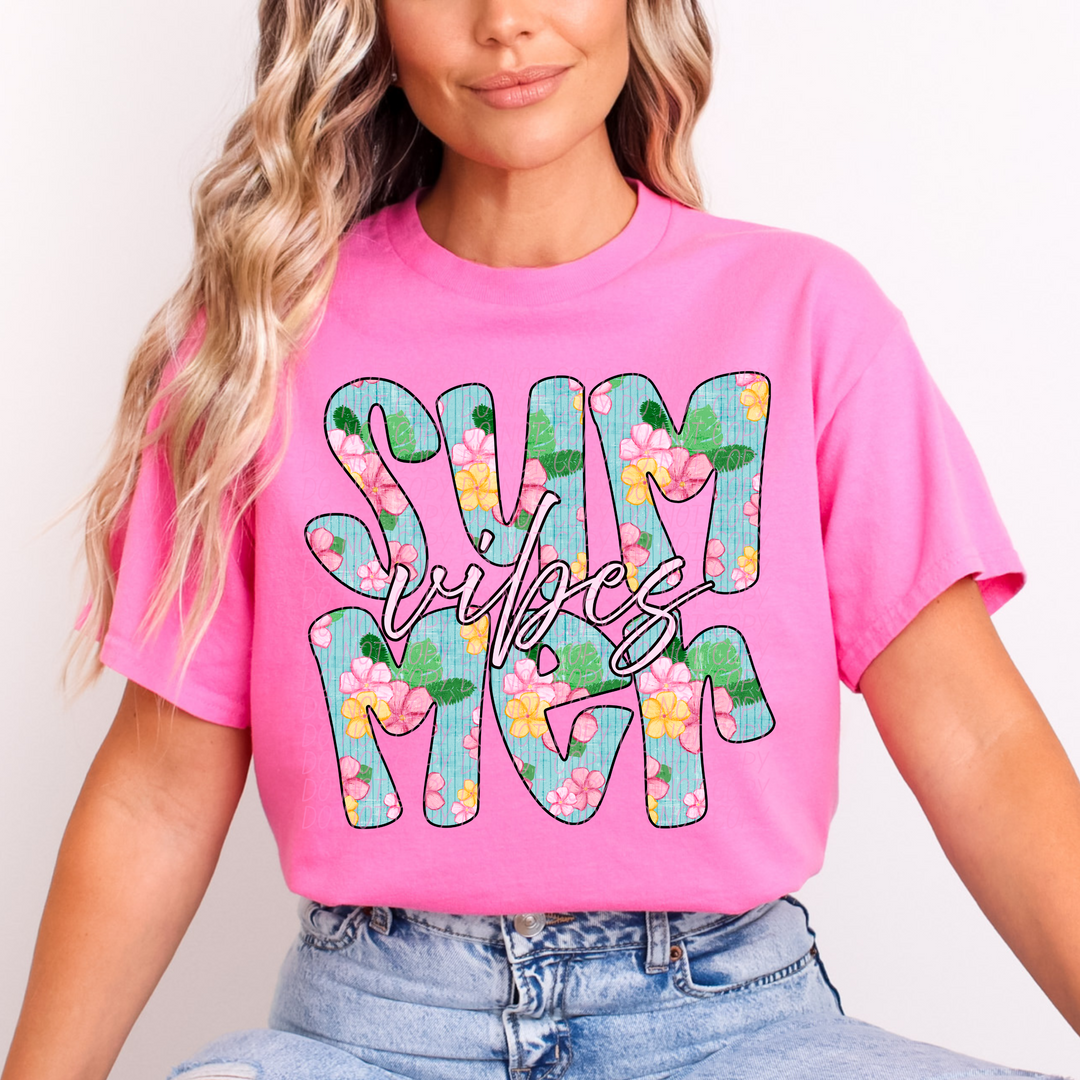 Summer Vibes DTF Print
