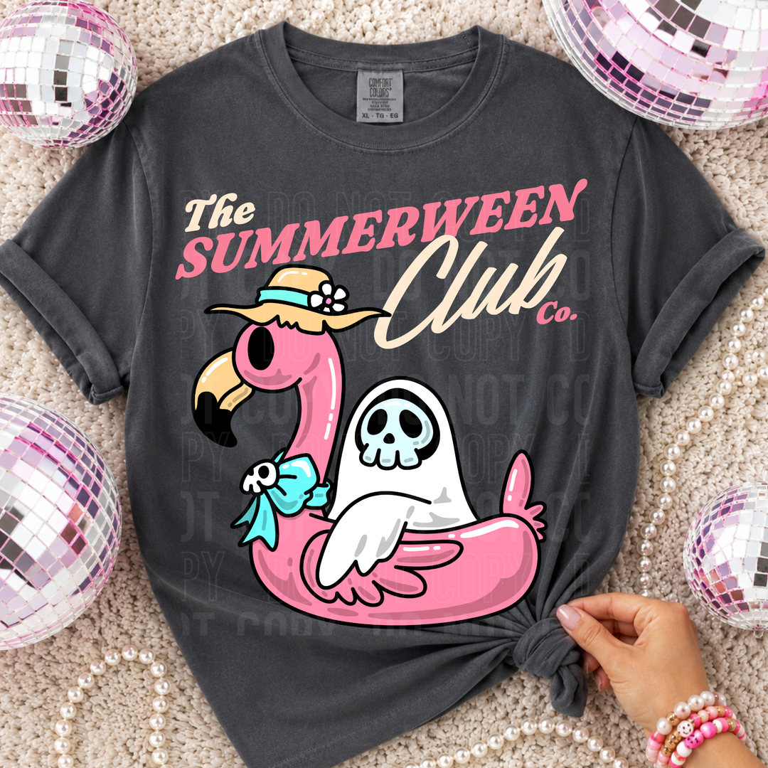 Summerween Club DTF Print