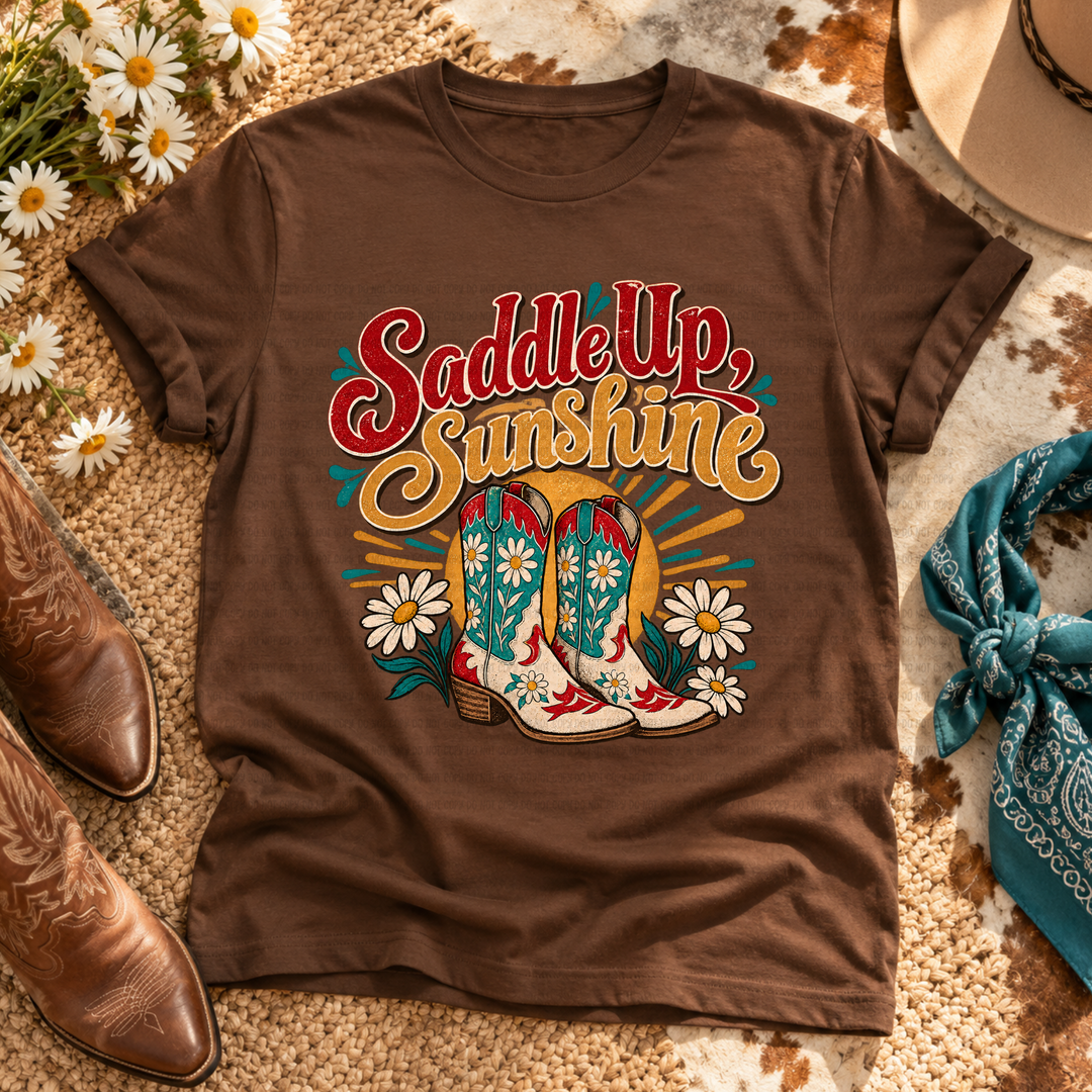 Saddle Up Sunshine DTF Print