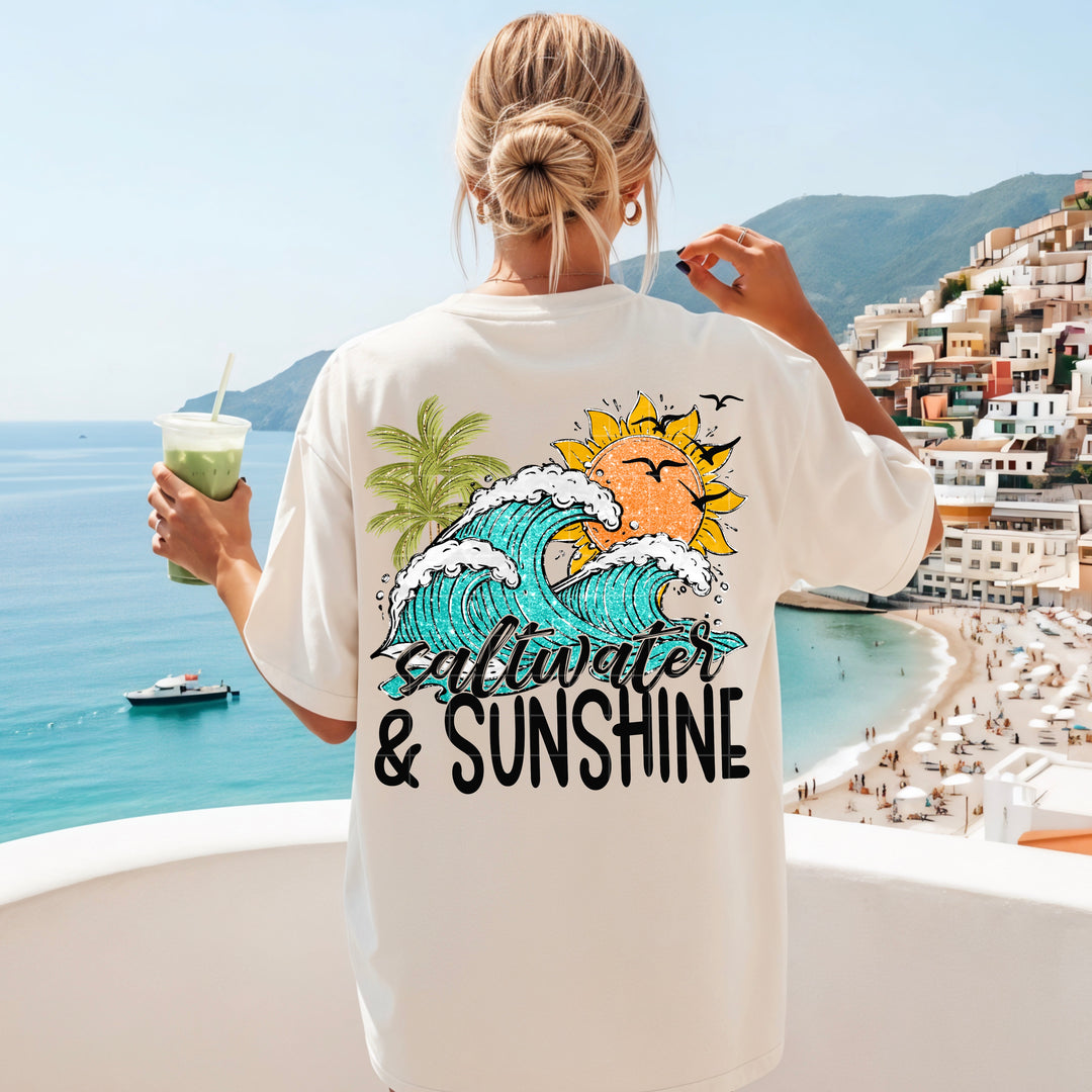 Saltwater And Sunshine DTF Print
