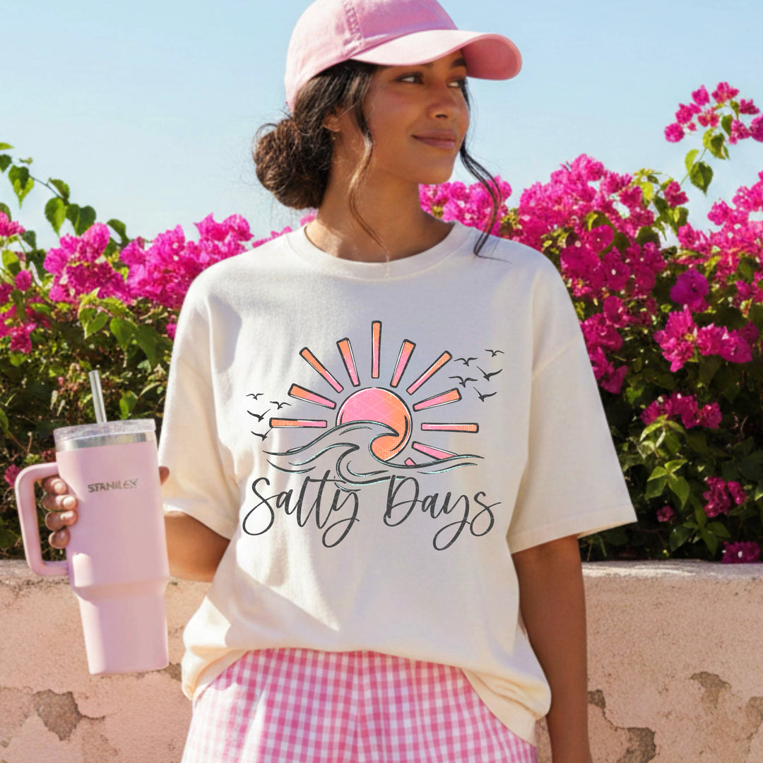 Salty Days DTF Print