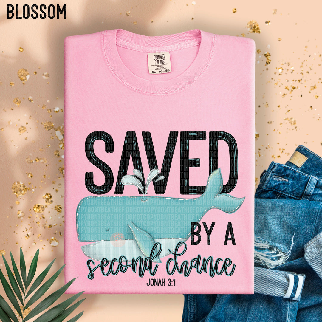 Saved By A Second Chance DTF Print