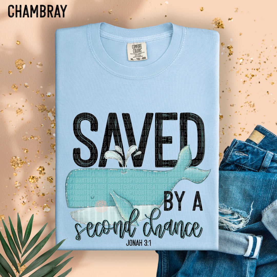Saved By A Second Chance DTF Print