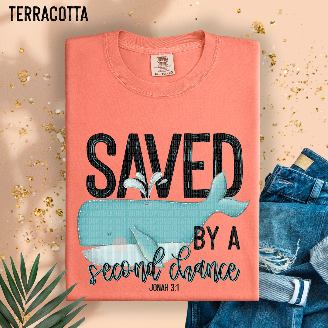 Saved By A Second Chance DTF Print