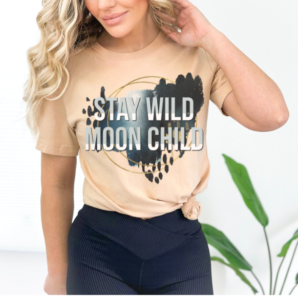 Moon Child DTF Print