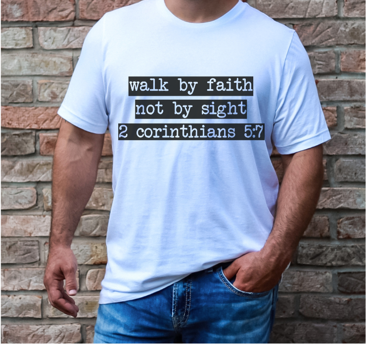 Walk by Faith DTF Print