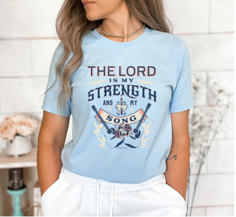 The Lord is my Strength DTF Print