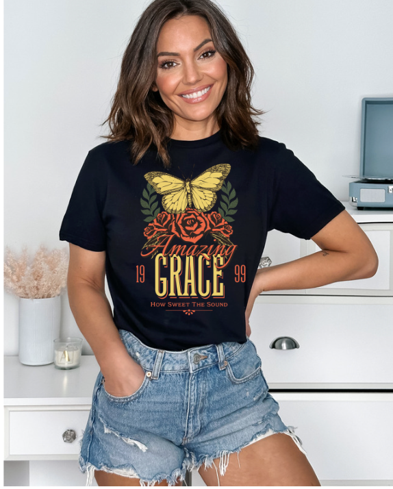 Amazing Grace DTF Print