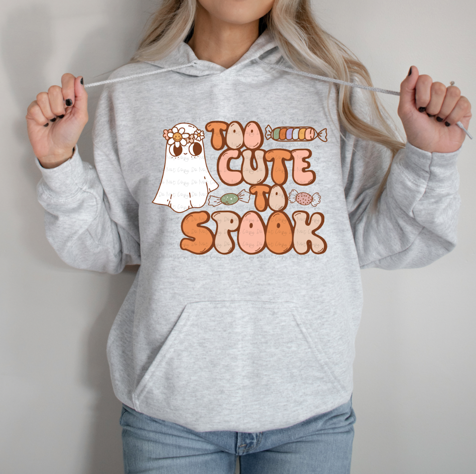 Too Cute to Spook DTF Print