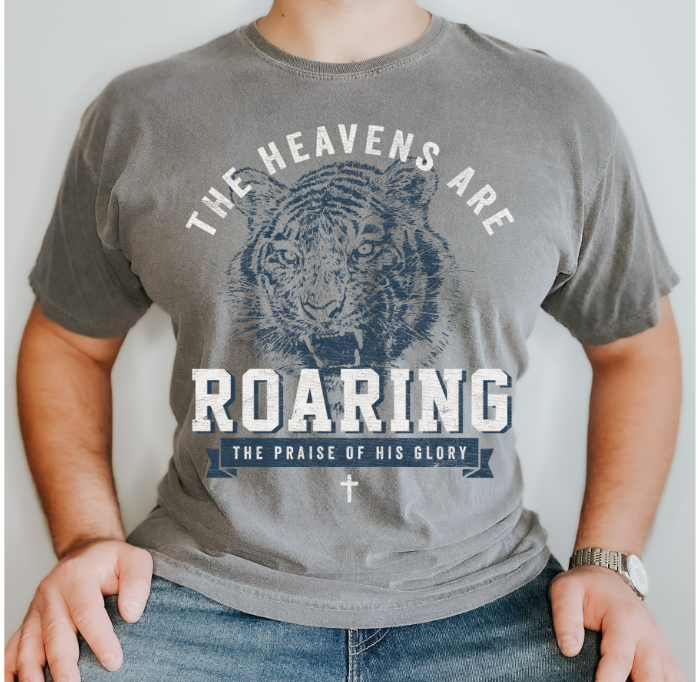 Heavens are Roaring DTF Print