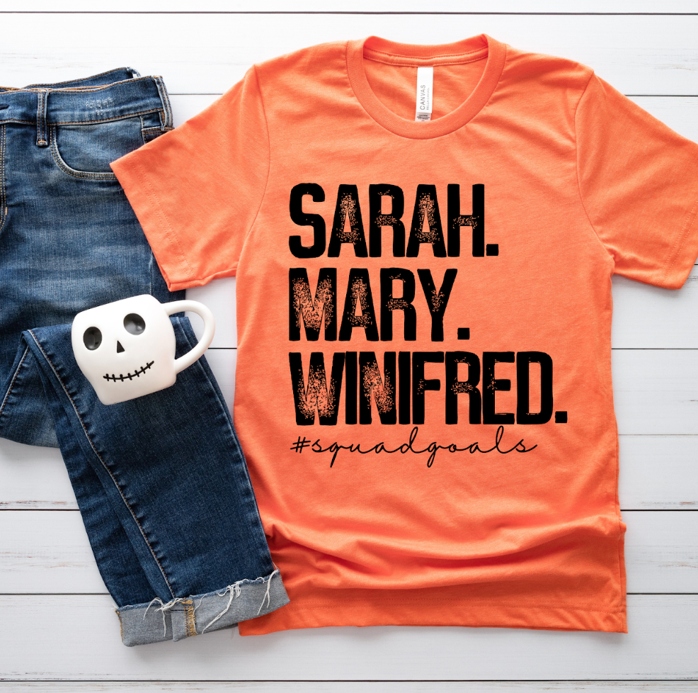 Sarah. Mary. Winfred. DTF Print