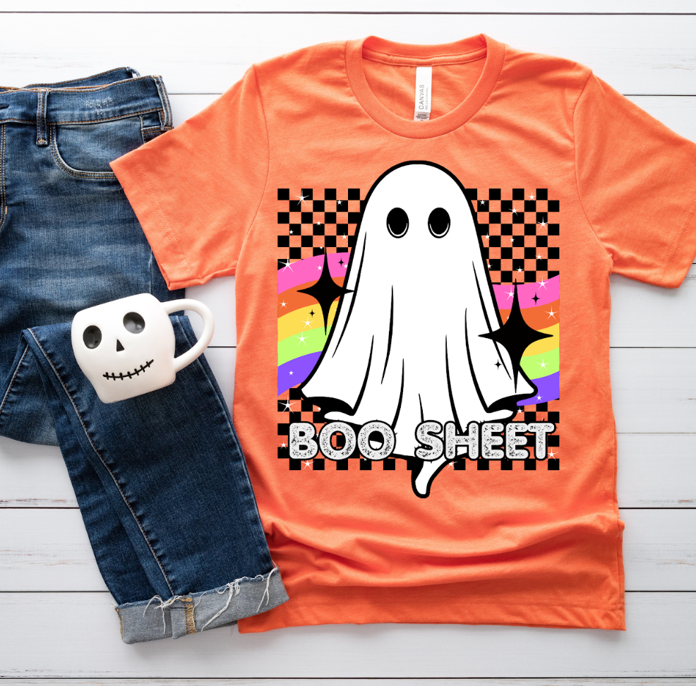 Boo Sheet DTF Print