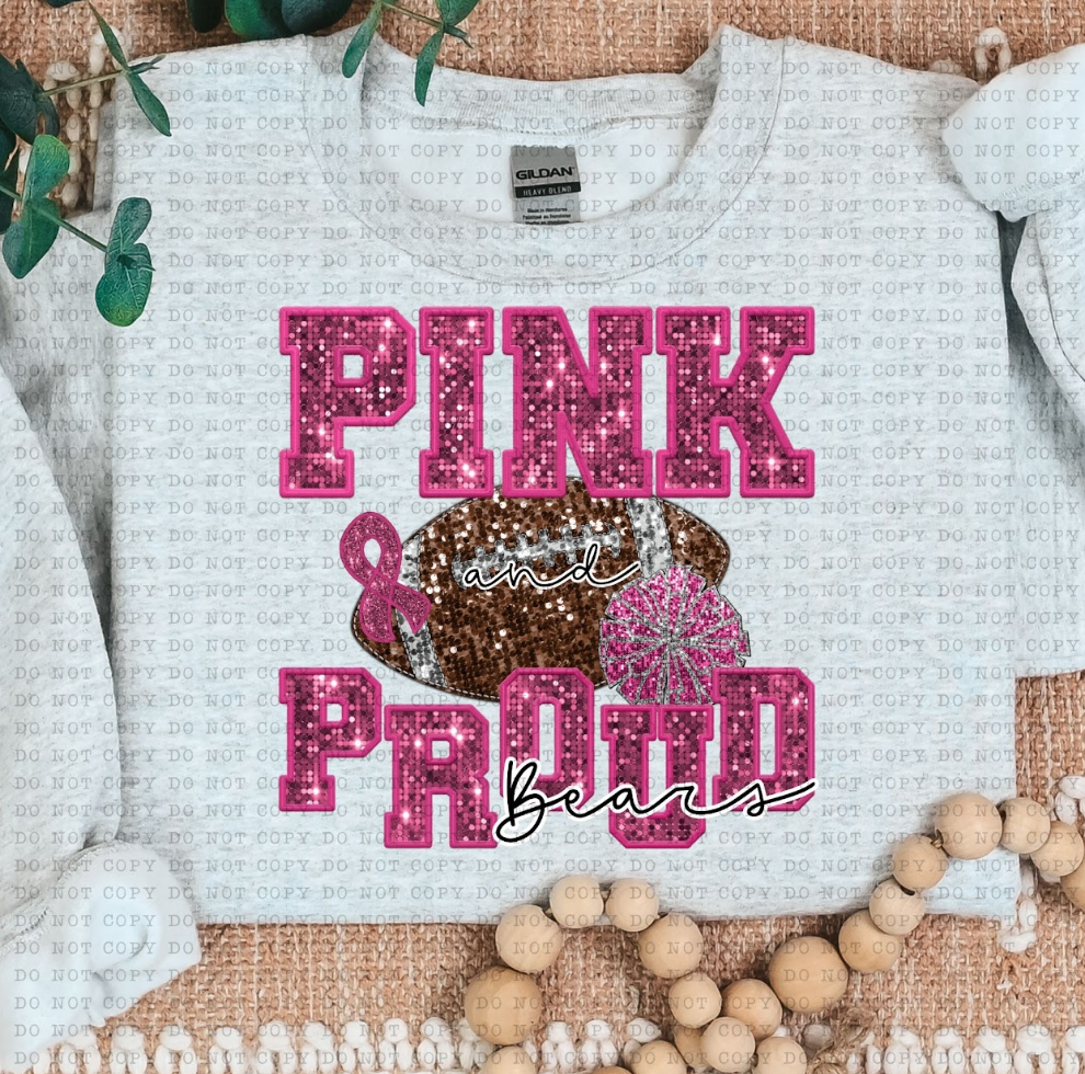 Pink and Proud (Adult) DTF Print