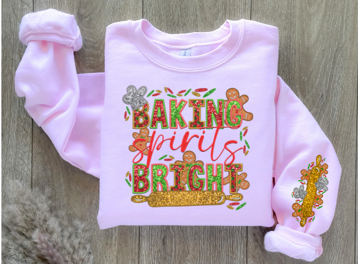 Baking Spirits Bright Set DTF Print