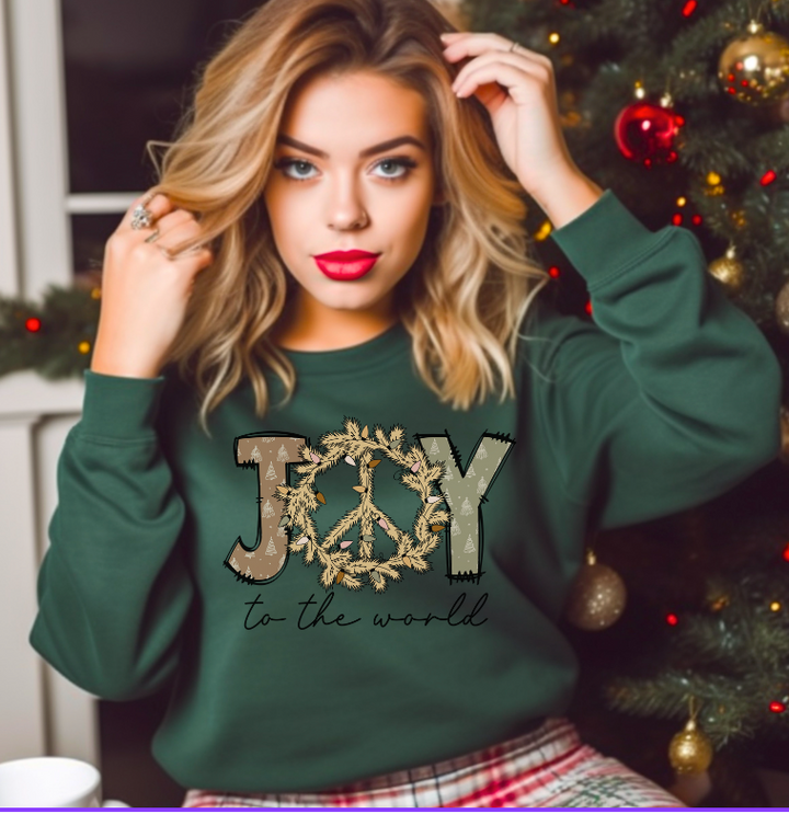 Boho Joy to the World DTF Print