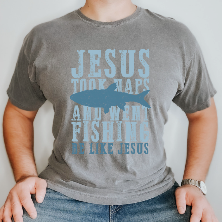 Jesus Took Naps DTF Print