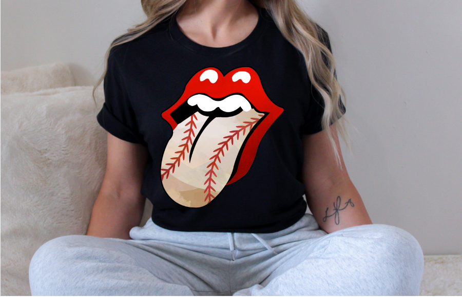 Sports Tongues DTF Print